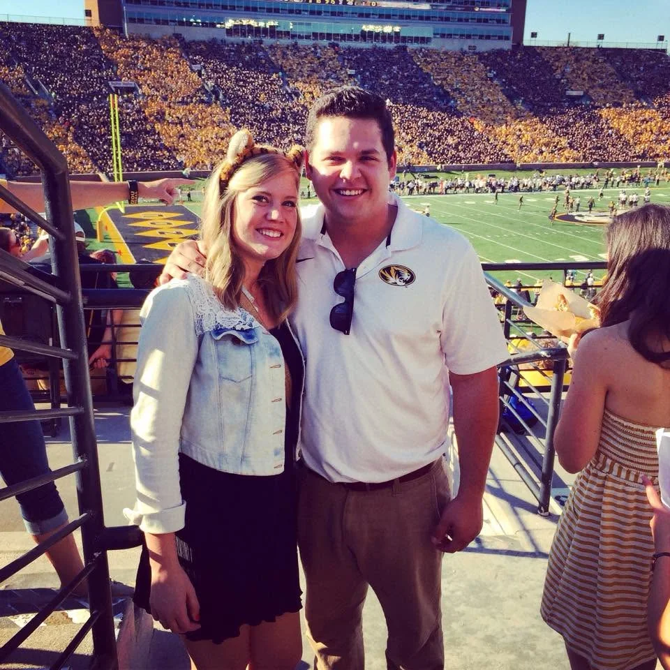 A Mizzou game day with Haley.